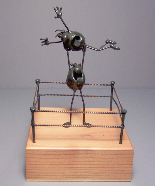 2 Flea Wrestling Scene