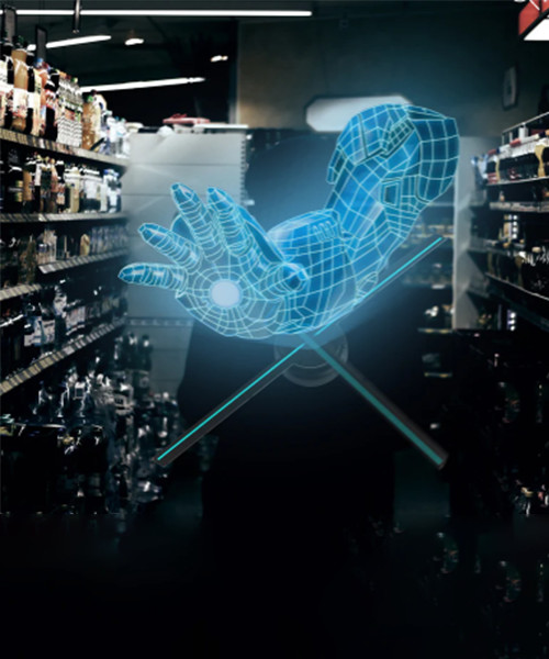 3D Hologram LED Fan Projector