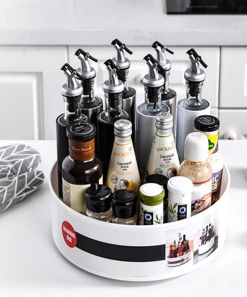 Anti Skid 360 Rotating Storage Tray
