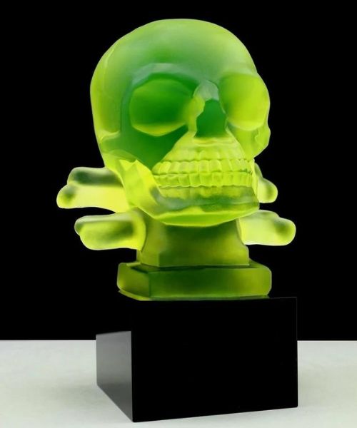 Art Deco Glass Car Mascot