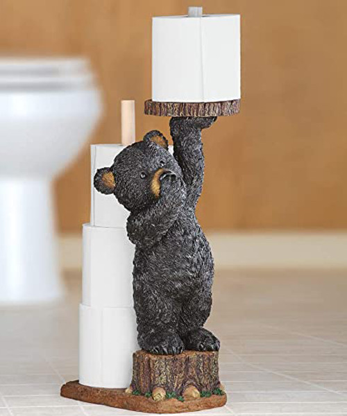Bear Cub Toilet Paper Holder
