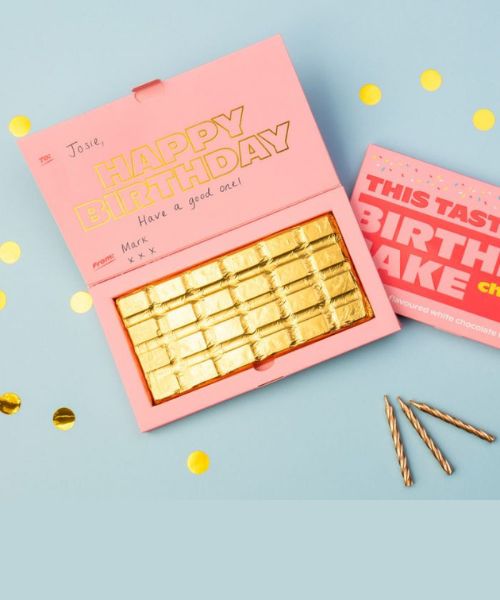 Birthday Cake Chocolate Bar