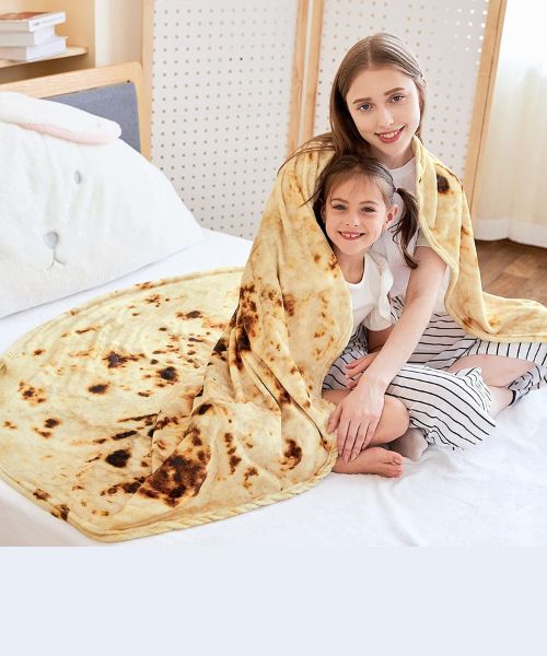 Burrito Tortilla Wrap Blanket
