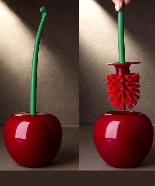 Cherry Toilet Brush