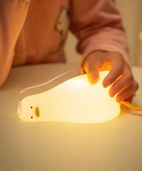 Cute Duck Night Light Warm