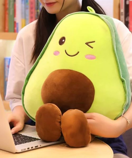 Cute Stuffed Avocado Plush with Legs
