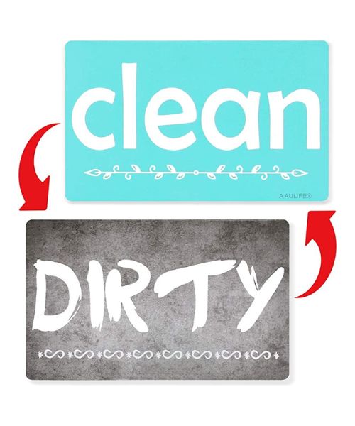 Dishwasher Clean/Dirty Flip Sign - ThingsFromMars.com