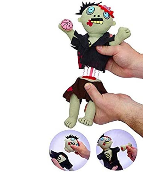 Dismembering limbs plush Zombie