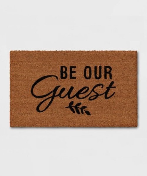 Disney Be Our Guest Doormat