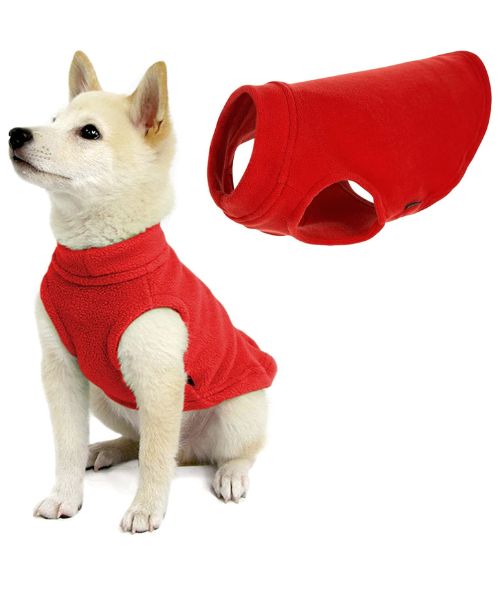 Gooby Stretch Fleece Vest Dog Sweater