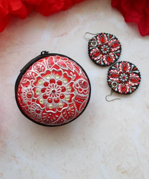 Hand-Painted Earphone Case