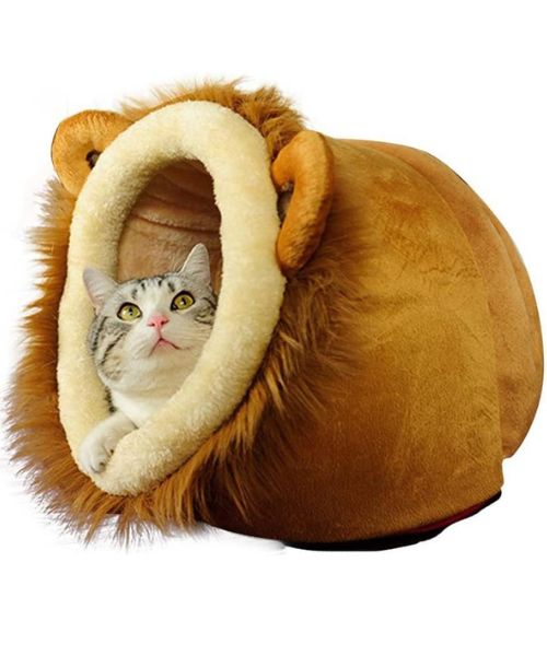 Lion-Shaped Cute Warm Plush 