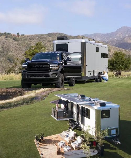 Living Vehicle Trailer