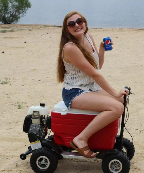Motorized Beverage Cooler