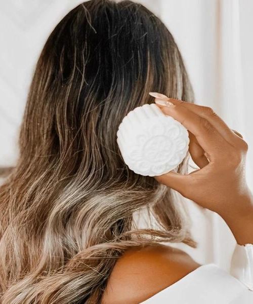Natural Base Rice Water Shampoo Bar
