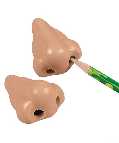 Nose-Picking Pencil Sharpener