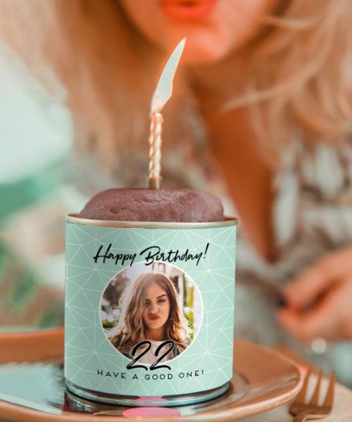 Personalized Happy BirthdayCanCake