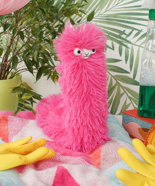 Pink Llama Duster