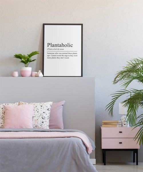 Plantaholic Plant Lover Gift