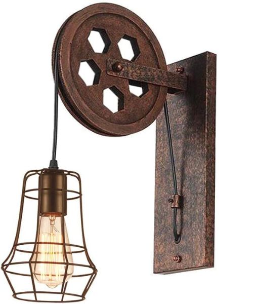 Pulley Wall Light