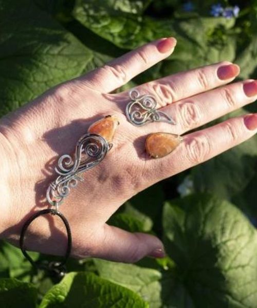 Set Of a Ring And a Pendant