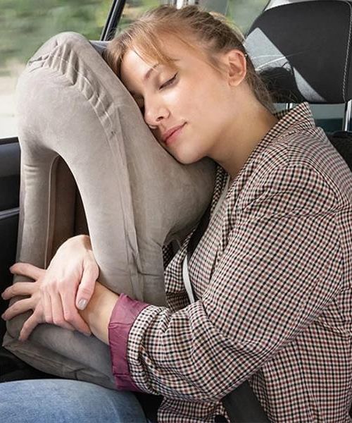 The Inflatable Cloud Travel Pillow