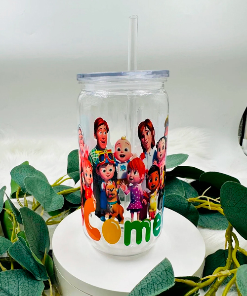Acrylic Can Glass