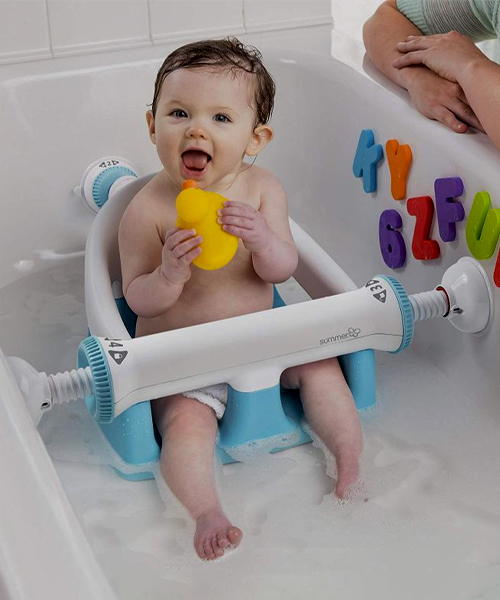 Locking Baby Bathtub Seat