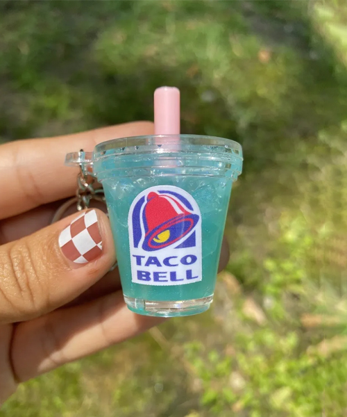Baja Blast Keychain