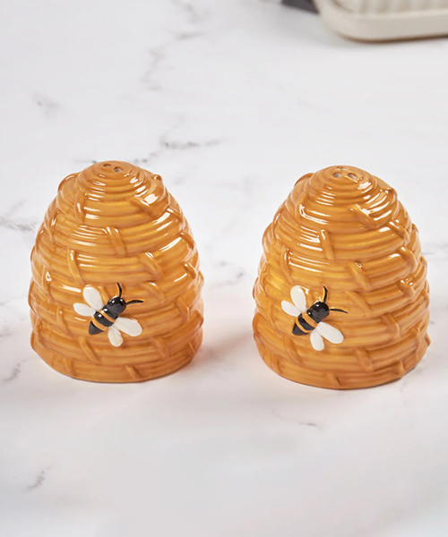 Bee Skep Salt and Pepper Shaker