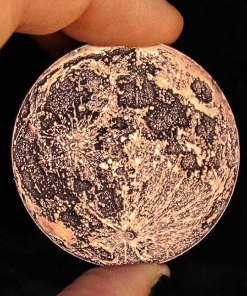 Blood Moon Copper Coin