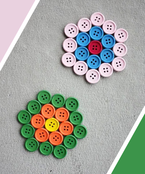 Button Coasters