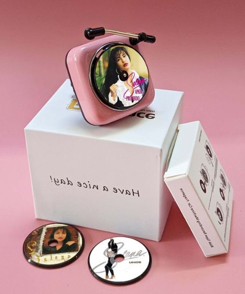 Car Air Freshener Selena Record Player