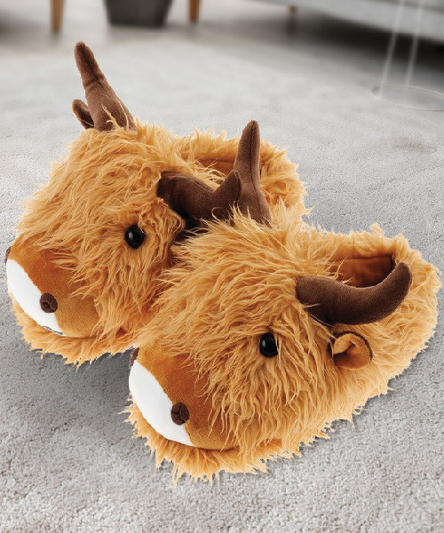 Cow Slippers