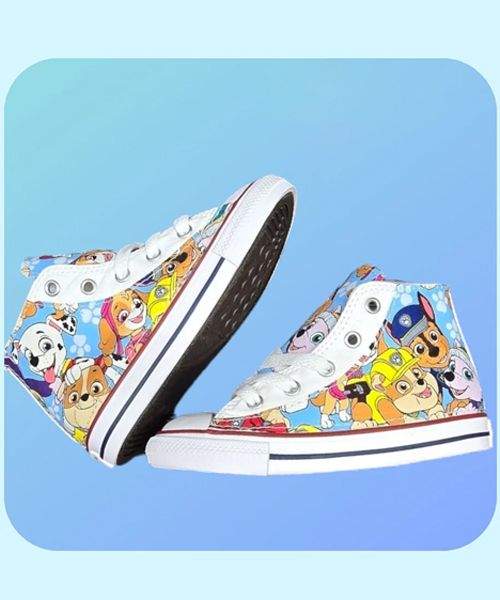 Custom Paw Patrol Converse shoes