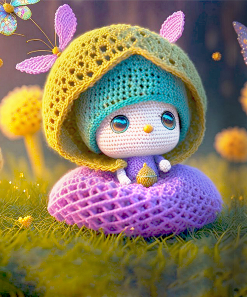Cute Forest Elf Postcard