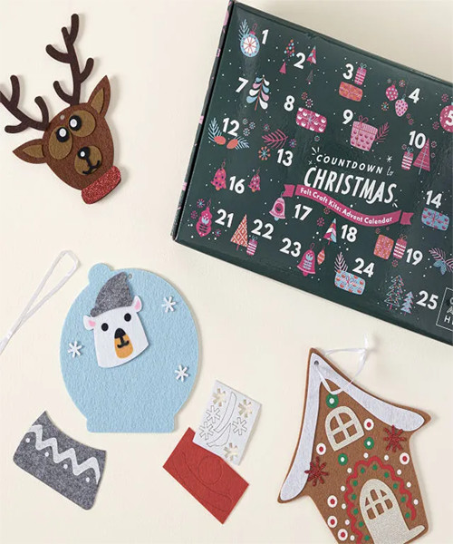 DIY Ornament Advent Calendar