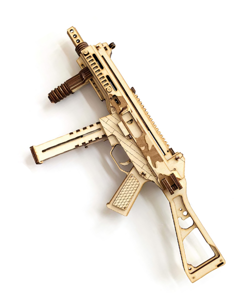 DIY Wooden Rubber Band Gun