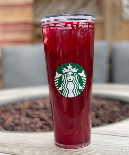 Fake Blood Snowglobe Tumbler Starbuck