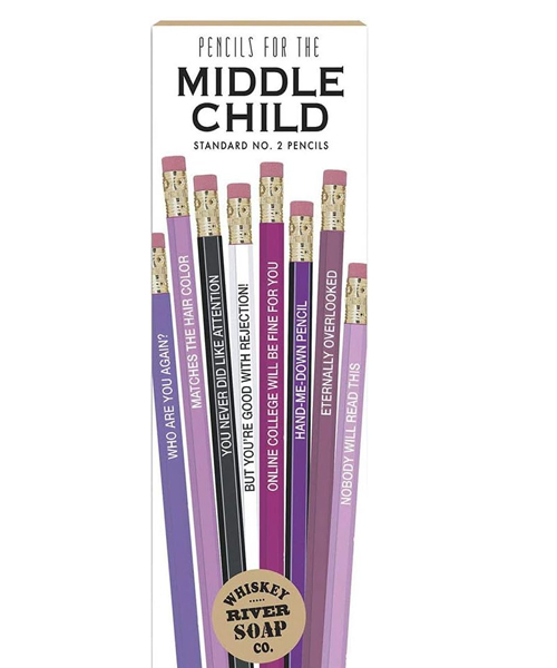 Funny Pencils For The Middle Child