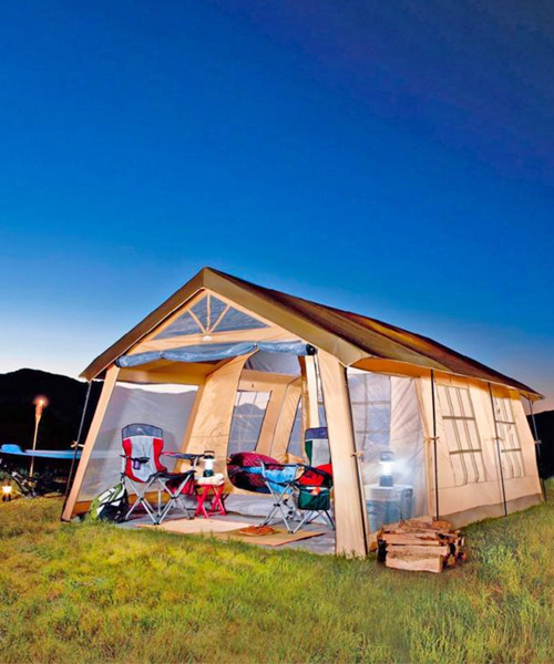 Giant House Tent with Front Porch
