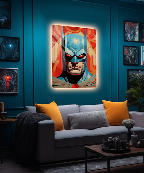 Gotham Metal Wall Hanging Poster