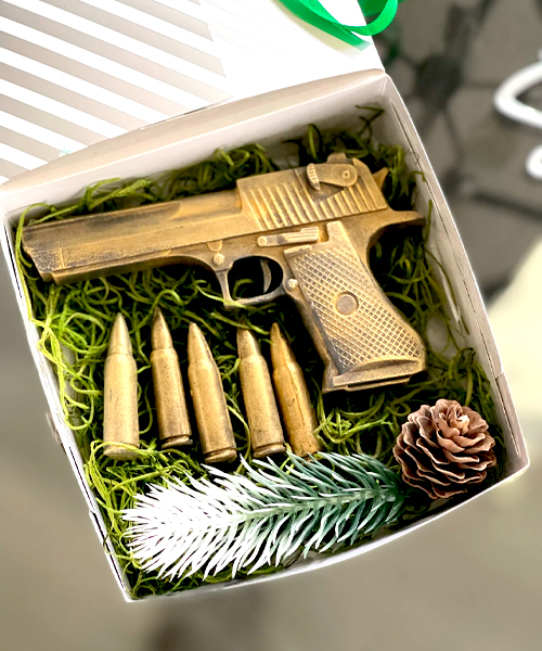 Gun Shaped Soap
