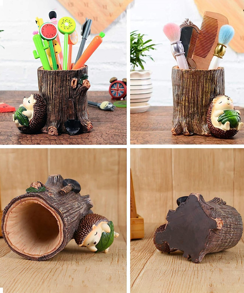 Hedgehog Desk Organizer