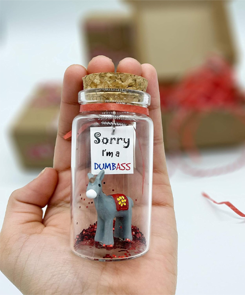 Im Sorry Funny Gag Bottle