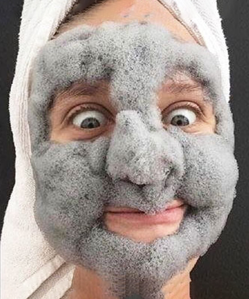 Korean Fluffy Bubble Face Mask