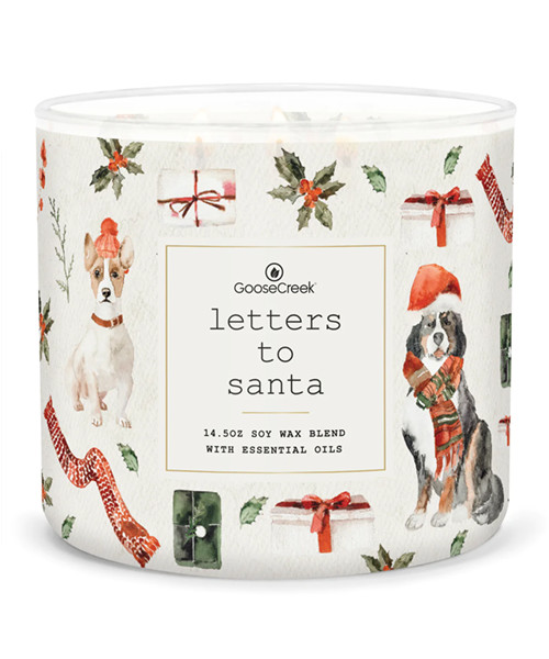 Letters to Santa Candle