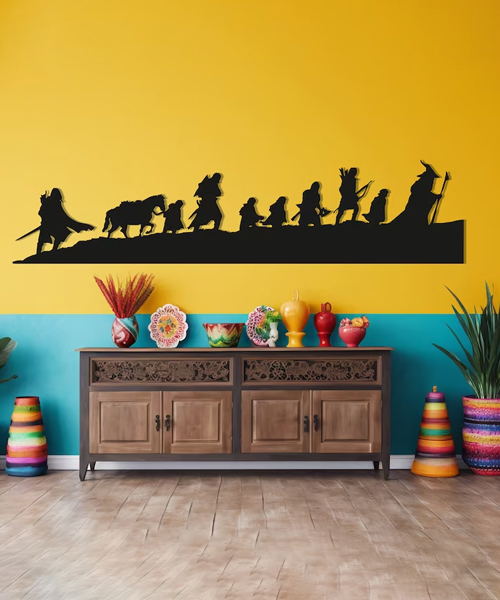 Lord Of The Rings Metal Wall Art
