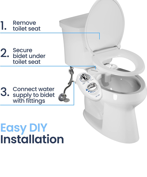 Luxe Non-Electric Bidet Attachment
