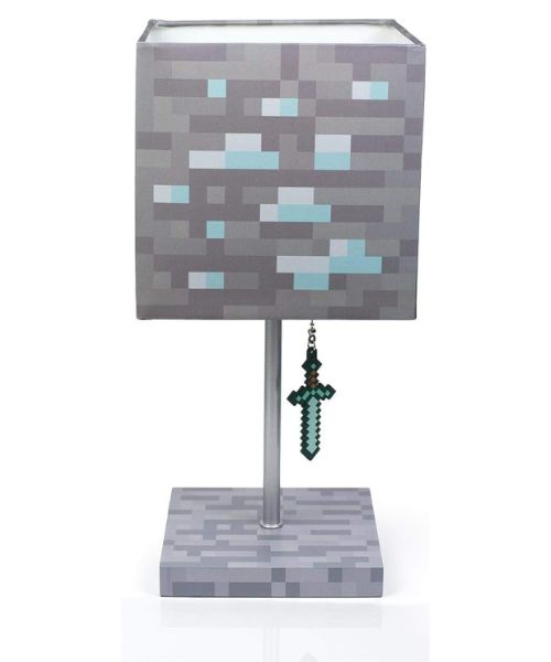 Minecraft Diamond Ore Block LED Lamp